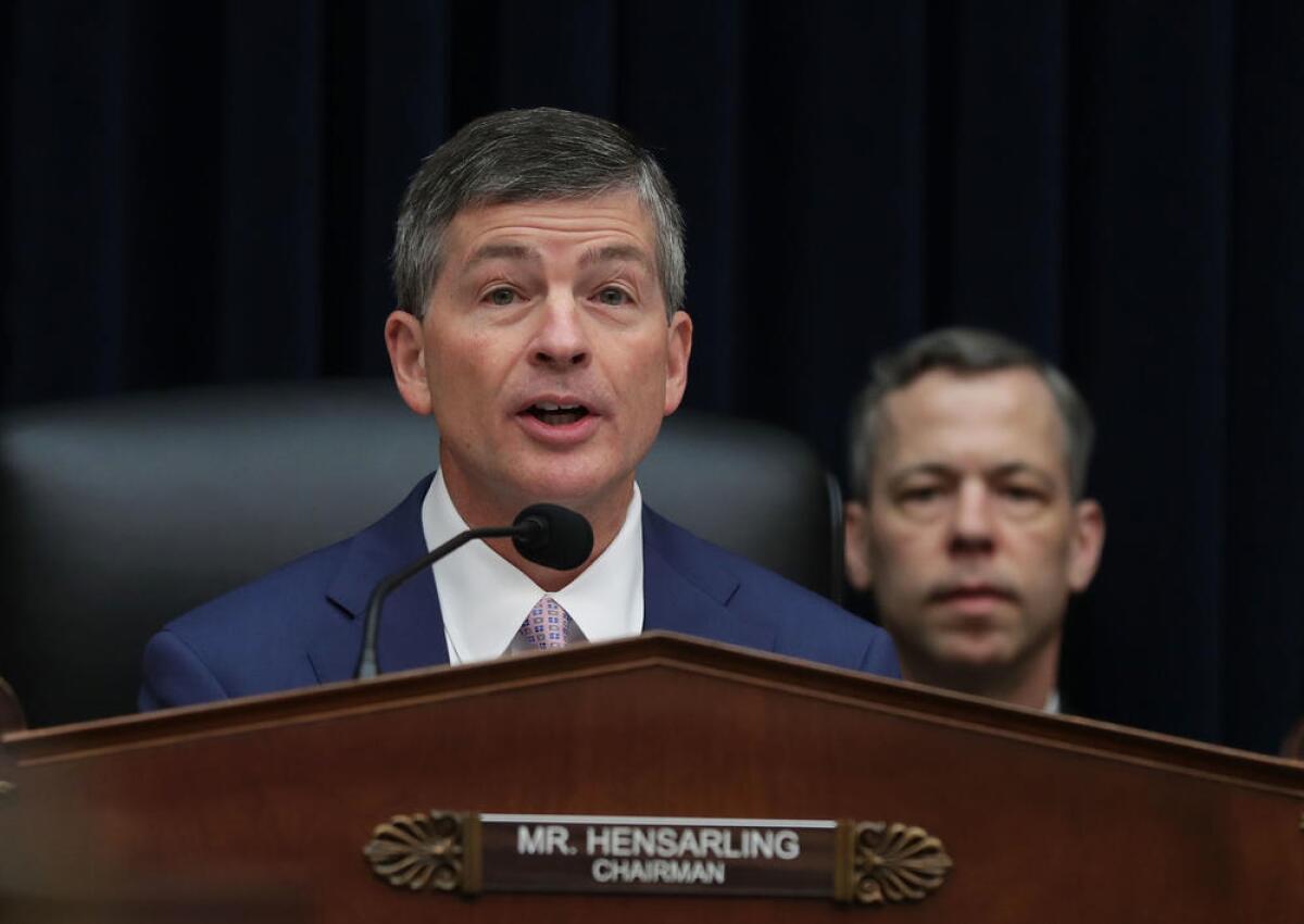 Rep. Jeb Hensarling is shown Sept. 28.