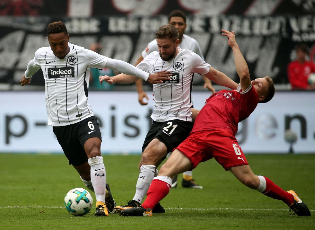 Gelson Fernandes y Marc Stendera.