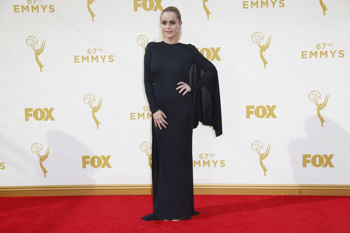 Taryn Manning arriving at the 67th Annual Primetime Emmy Awards at the Microsoft Theater on Sept. 20.