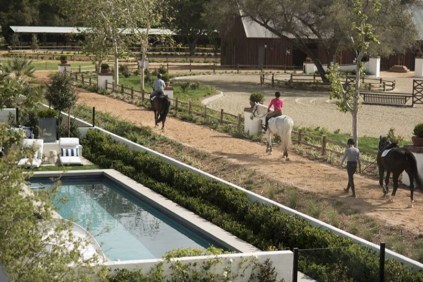 The Oaks Farms recently upgraded its equestrian facilities.