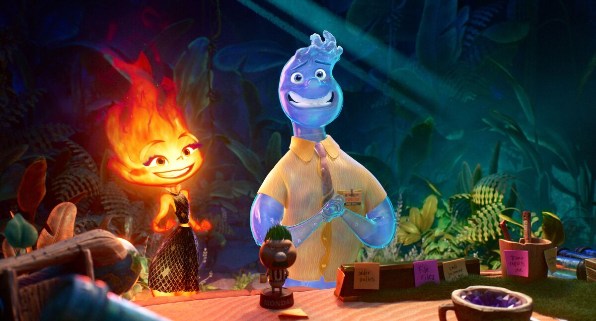 Pixar lleva un paso más allá la animación en la película "Elemental"