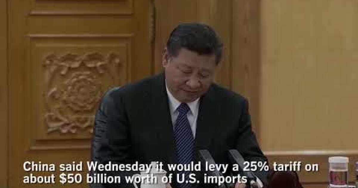 Trump urges tariffs on $100 billion more in Chinese goods, escalating ...