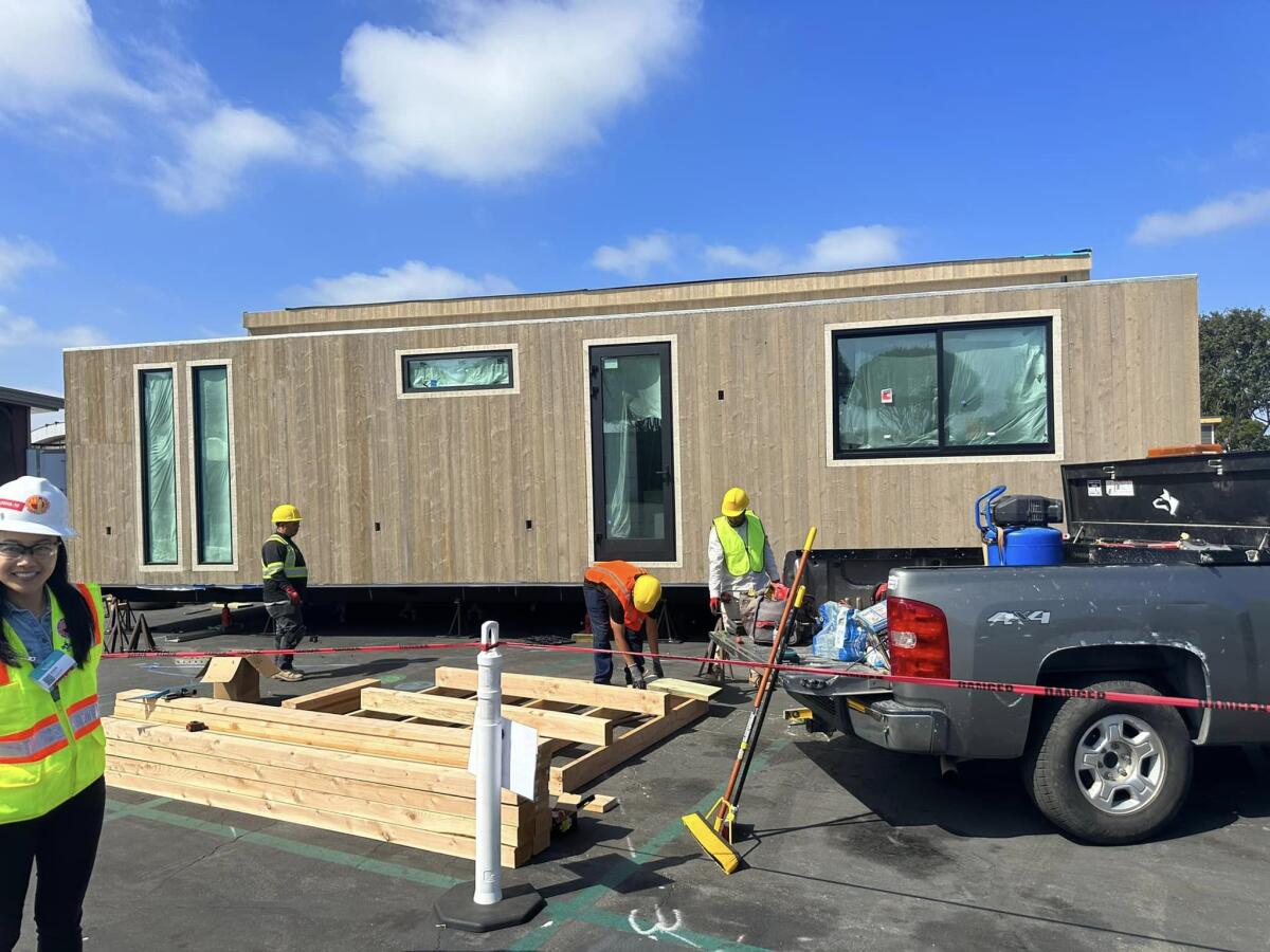 Colleges and universities across California and the U.S. have been assembling homes for the O.C. Sustainability Decathlon.