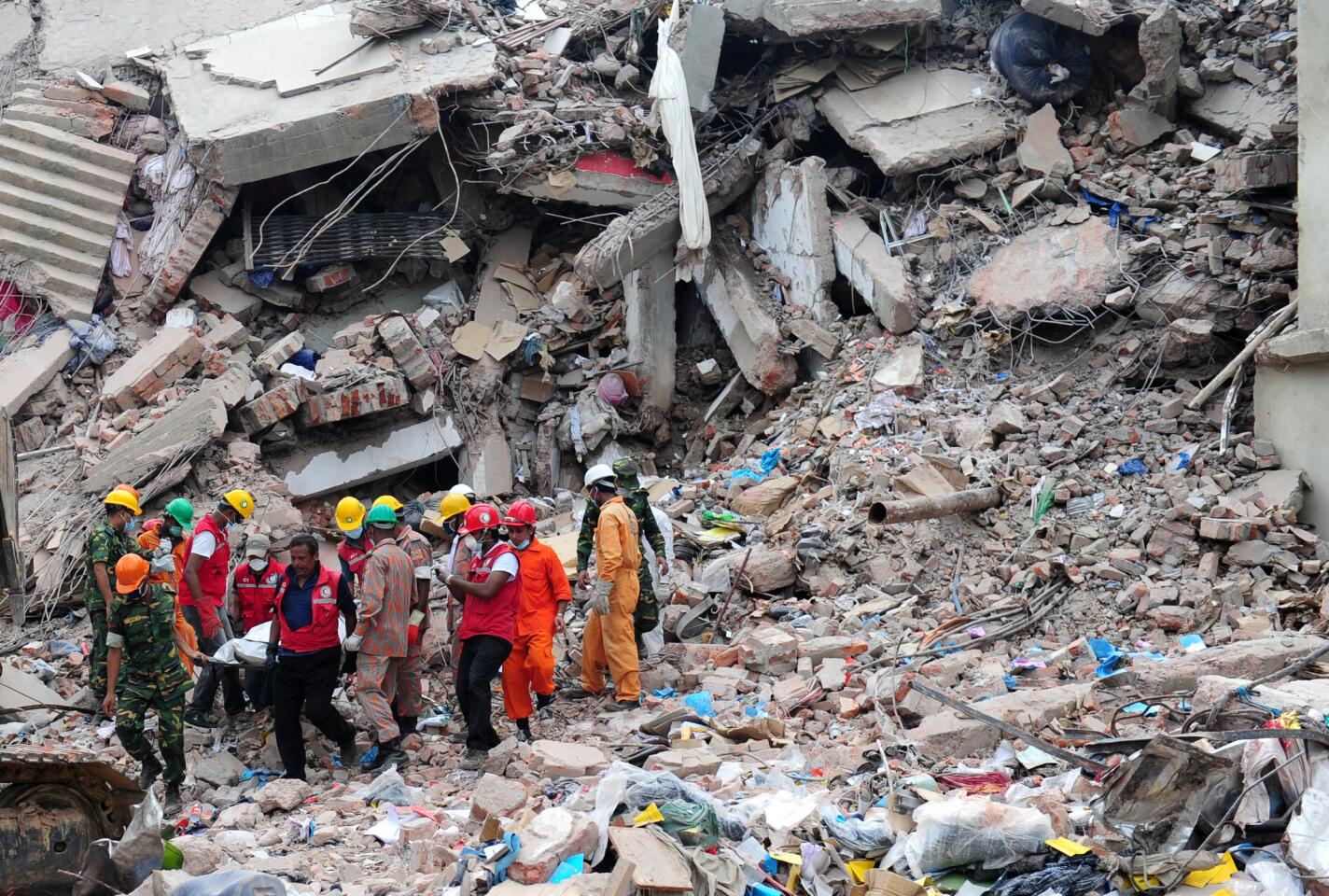2013 garment factory collapse in Bangladesh