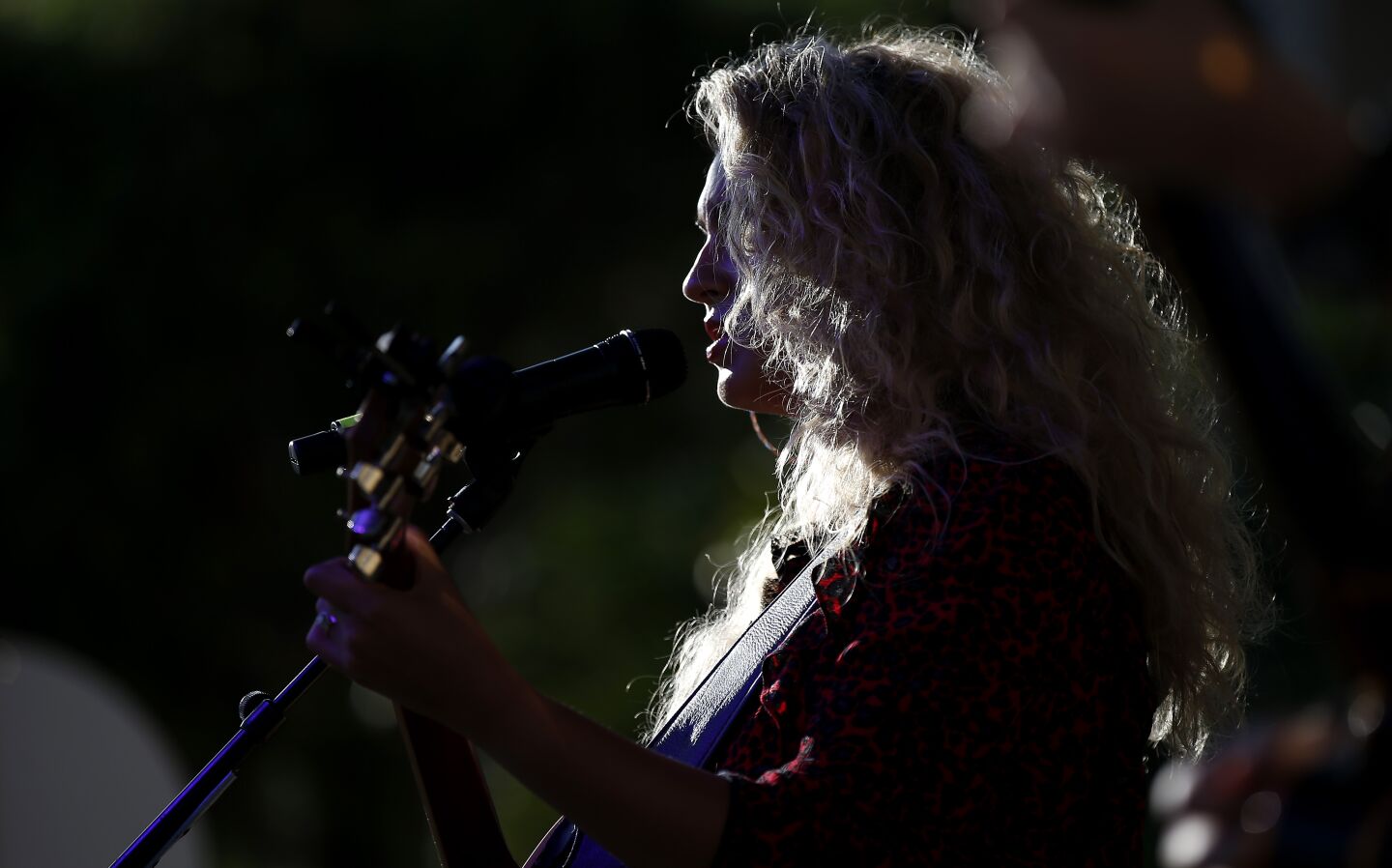 Tori Kelly performs on the Amplify Escape stage at KAABOO Del Mar on Sept. 13, 2019.