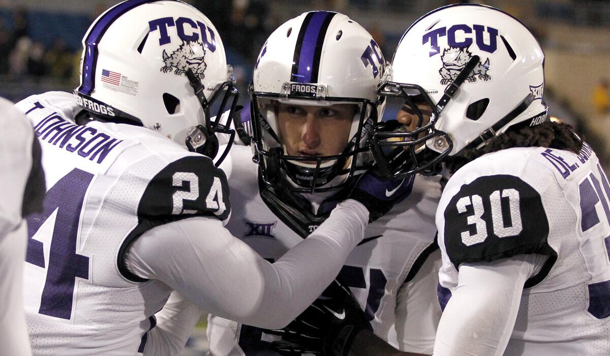 Texas Christian had plenty to celebrate last week with a 31-30, come-from-behind win over West Virginia. Don't tell anyone in the SEC, but the Horned Frogs play Big 12 rival Kansas State in possibly college football's biggest game this weekend.