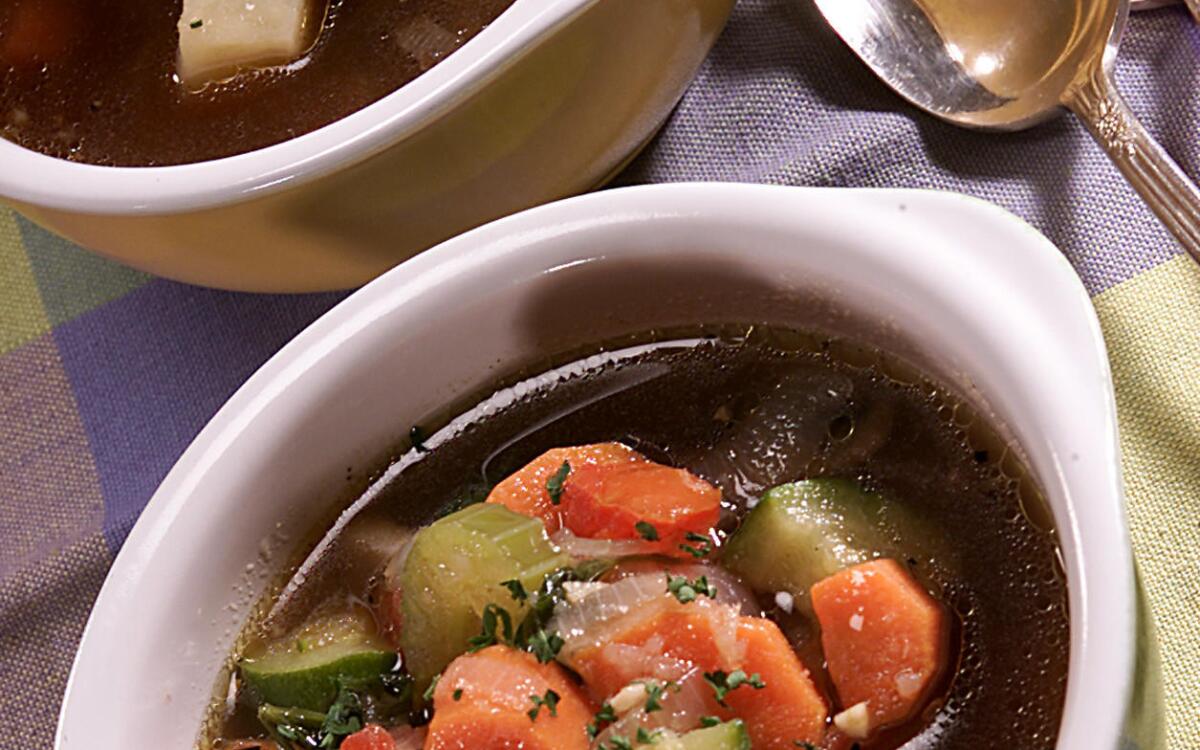 Odds and Ends Vegetable Soup