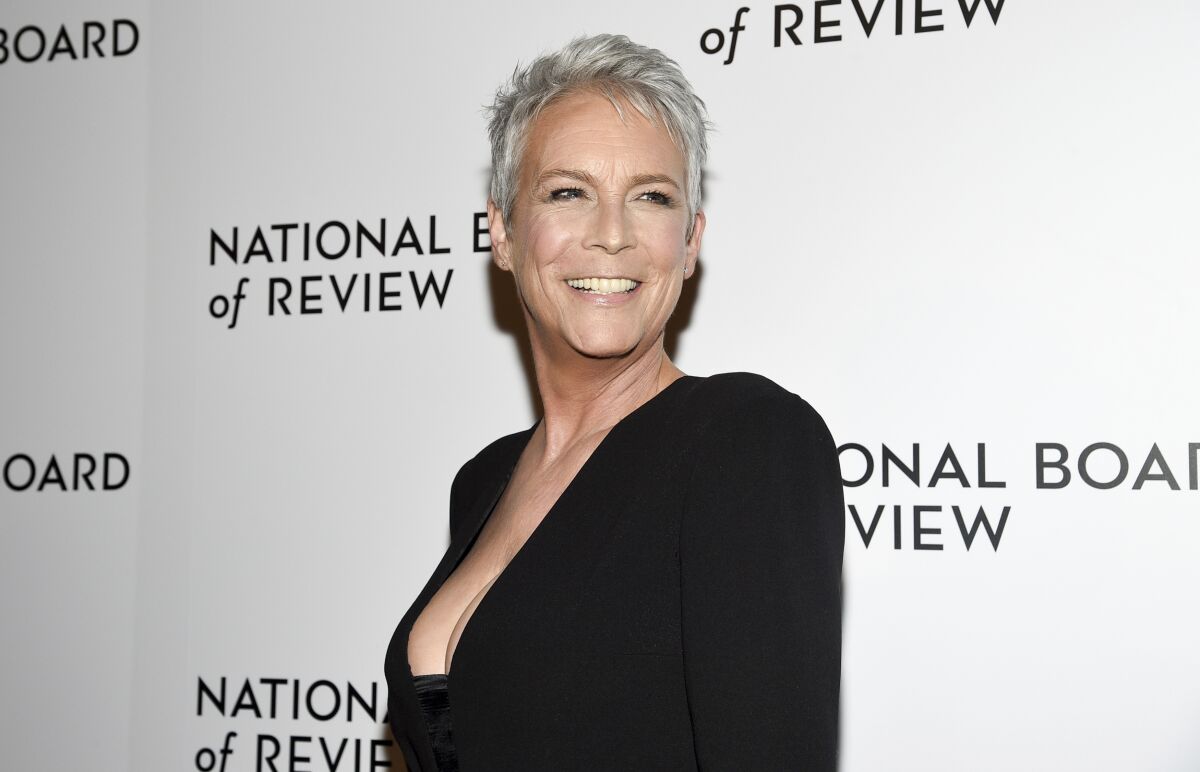 Jamie Lee Curtis attends the National Board of Review Awards on Jan. 8, 2020, in New York.  