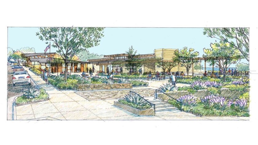 A rendering of Del Mar’s new civic center. / Credit The Miller Hull Partnership