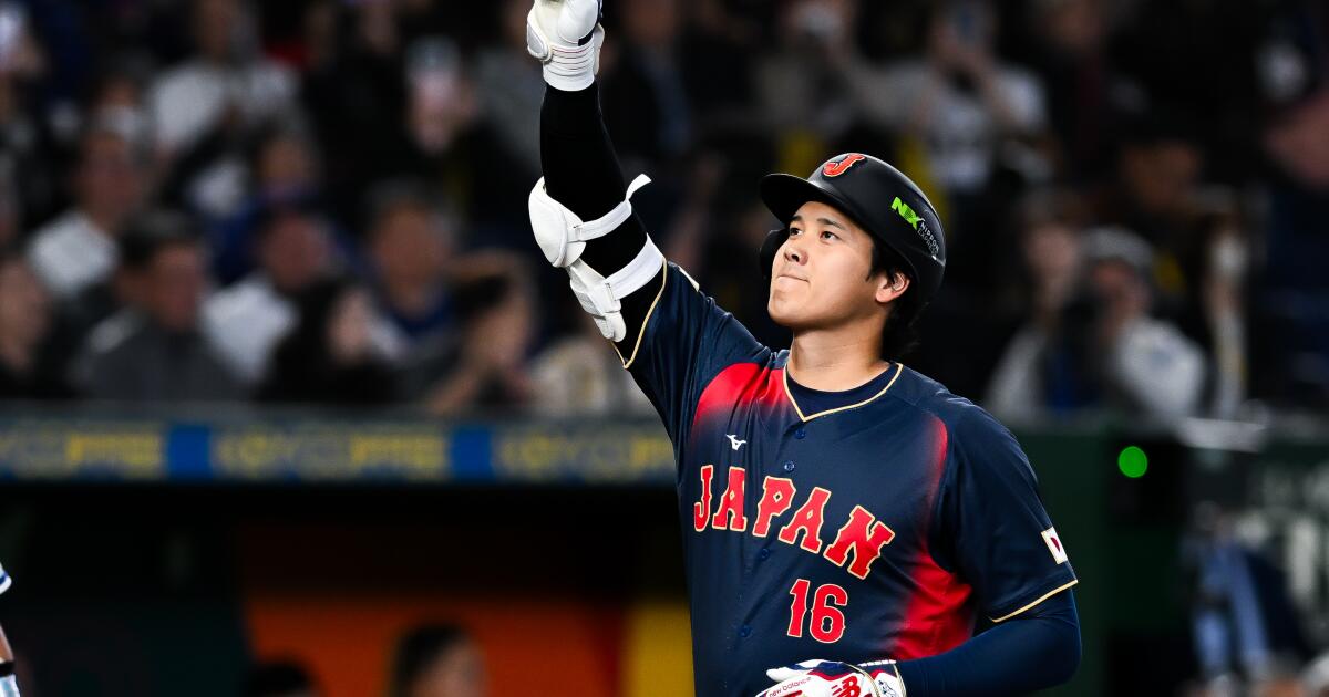 O Grand Slam de Shio Ohtani venceu o Japão na partida inaugural do WBC em Tóquio