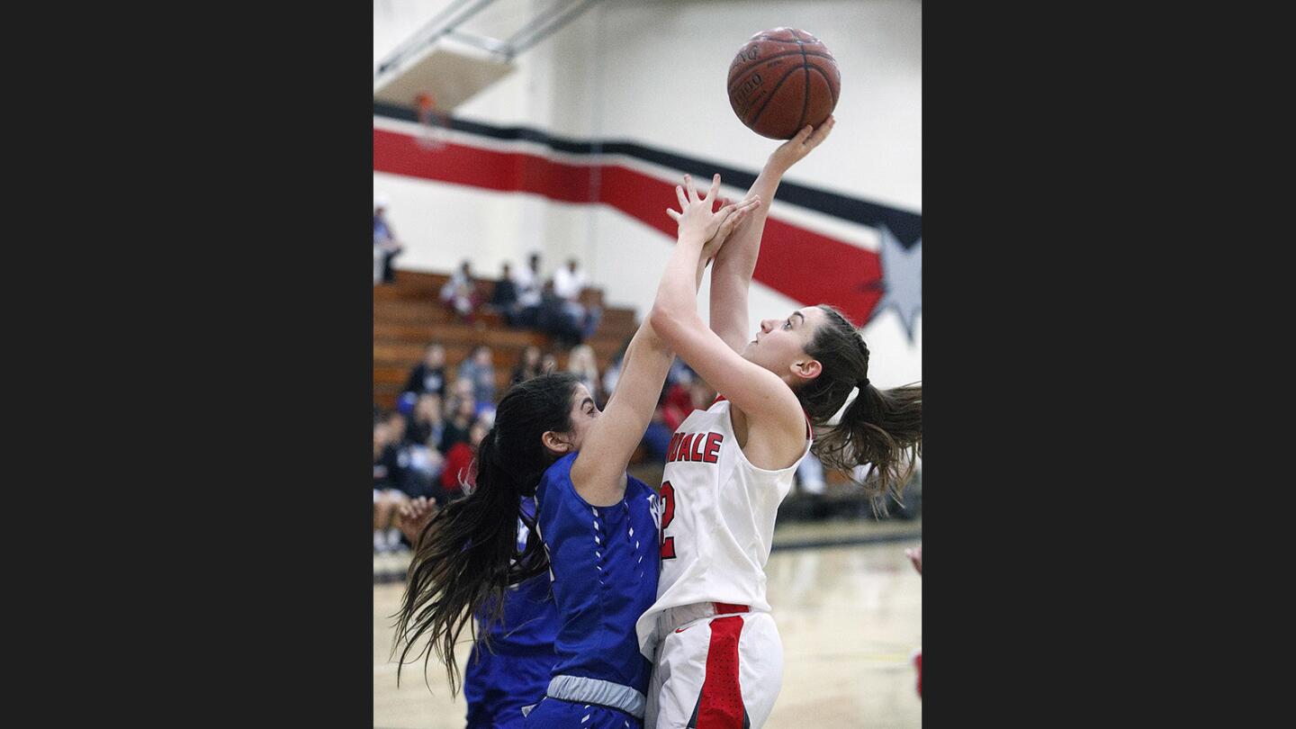 Photo Gallery: Glendale vs. Burbank in Pacific League girls basketball