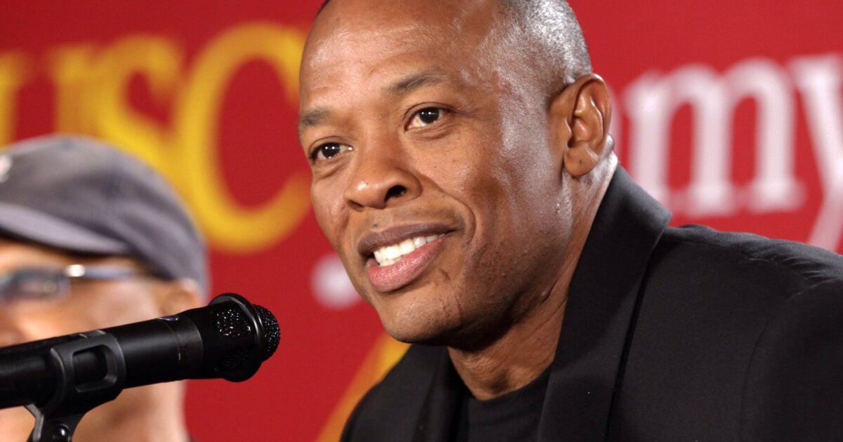 Dr.  Dre was admitted to Cedars-Sinai Medical Center after signs of a possible brain aneurysm