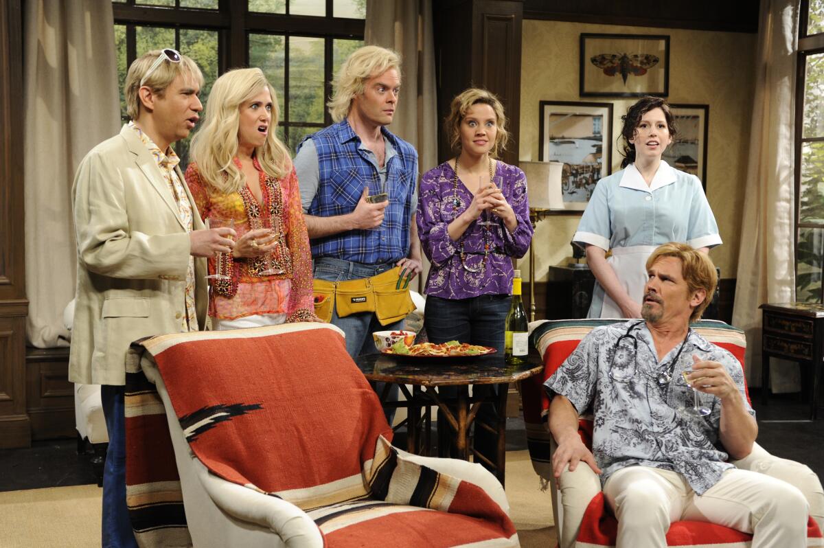 A still from SNL's "The Californians" sketch on April 14, 2012.