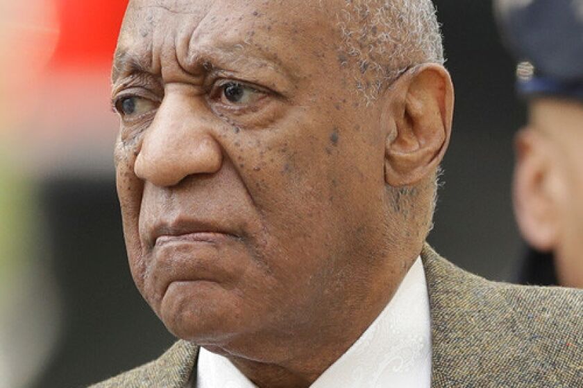 Bill Cosby arrives for his sexual assault trial, April 12, 2018, at the Montgomery County Courthouse in Norristown, Pa.