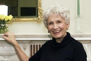 An elderly woman in a black shortsleeve, turtleneck sweater smiling and holding onto a fireplace mantle with her right hand