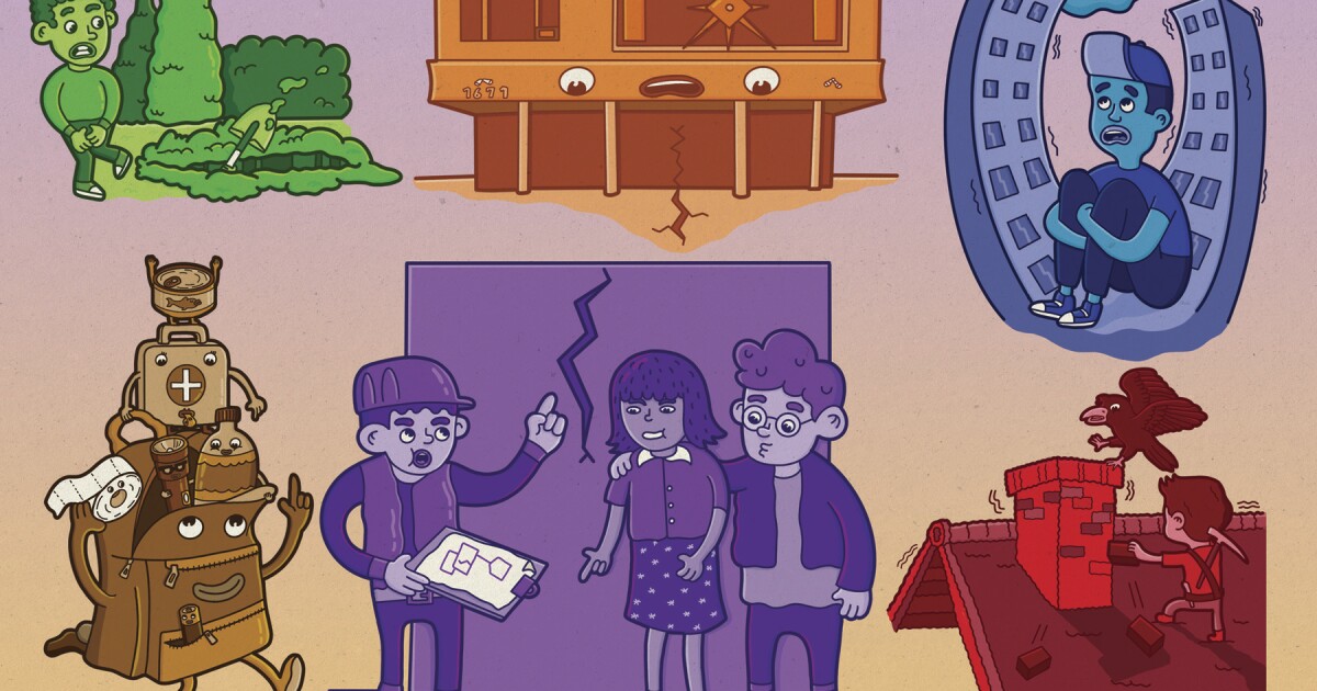 These are a number of the main earthquake dangers going through California These are a number of the main earthquake dangers going through California