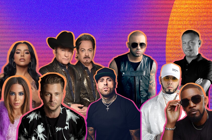 Anitta, Anuel AA, Becky G, Nicky Jam, Wisin, Ryan Tedder, Jamie Foxx, Los Tigres del Norte y Walter Kolm se unen a la fiesta.