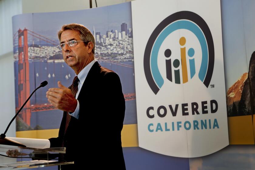 Covered California Executive Director Peter V. Lee, shown in 2014, wants Californians to renew their policies or sign up for the first time.