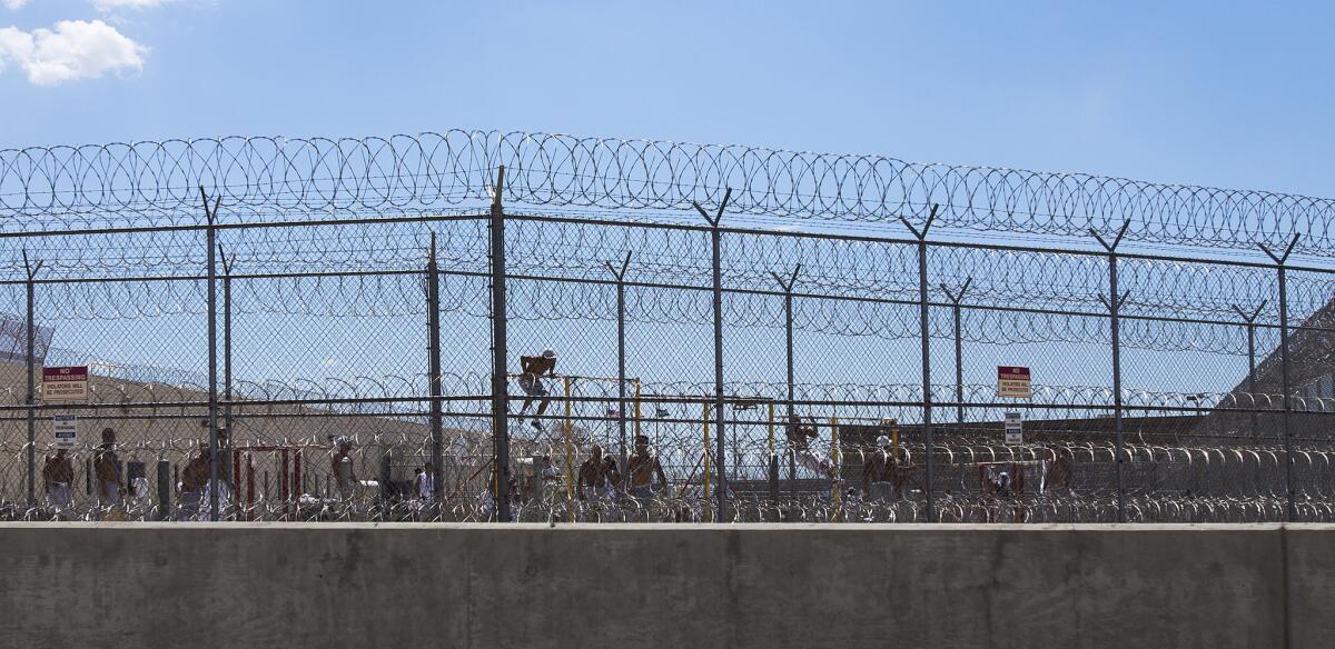 The Adelanto ICE Processing Center in San Bernardino County.