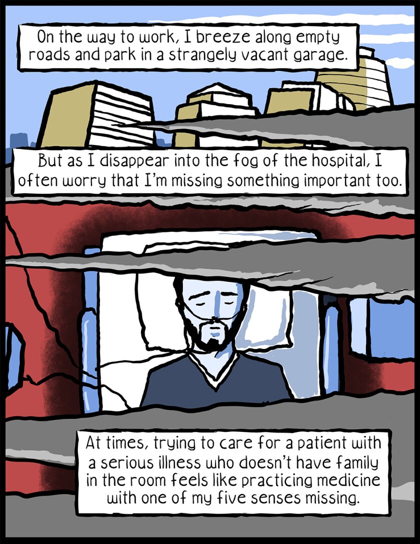 Gray is an assistant professor of medicine and palliative care at Duke University Center.
