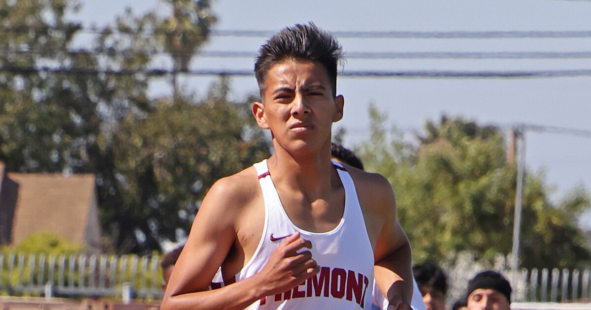 High school is about experimentation, as Edgar Vazquez discovered with running