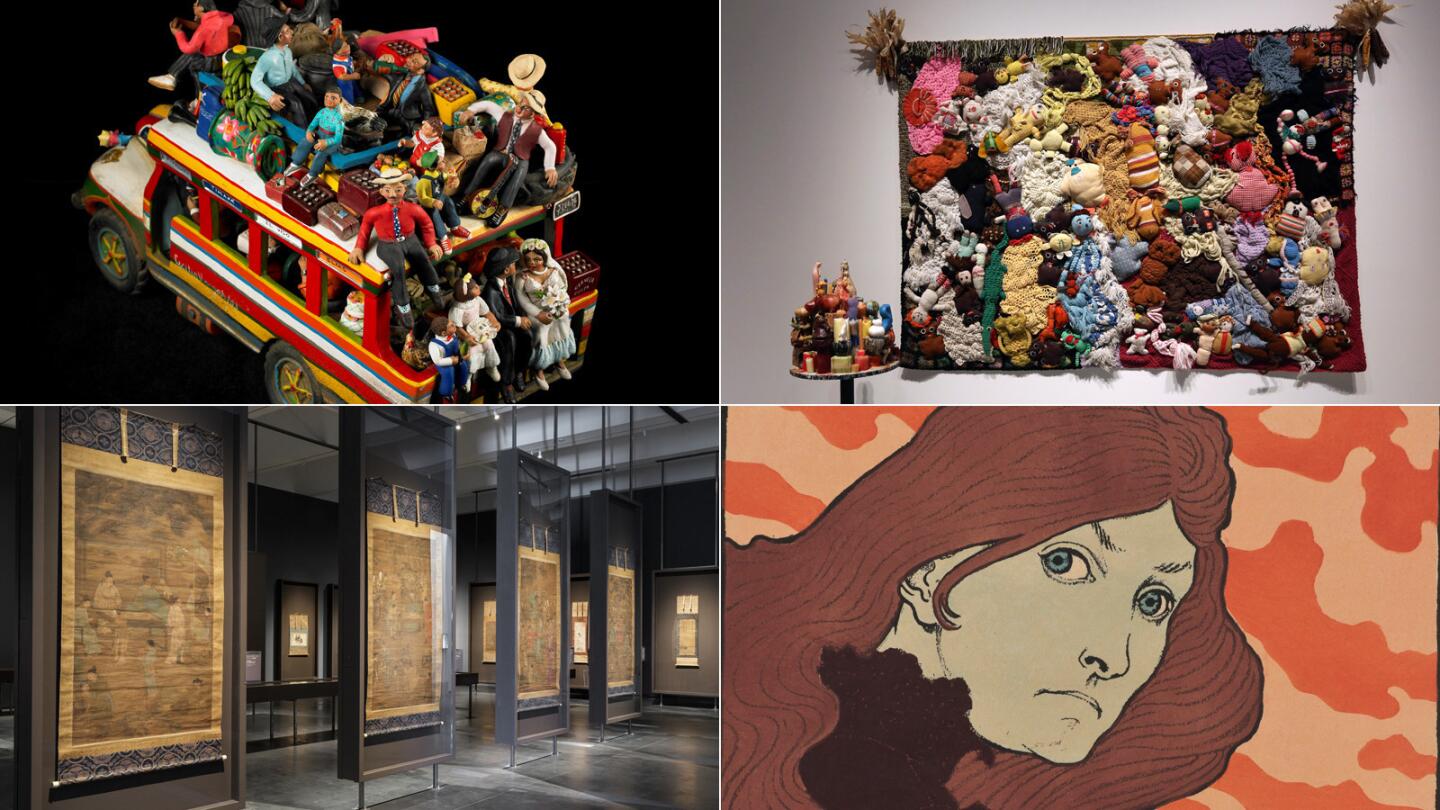 Los Angeles Times art critic Christopher Knight lists the 10 best shows at Los Angeles art museums in 2014.