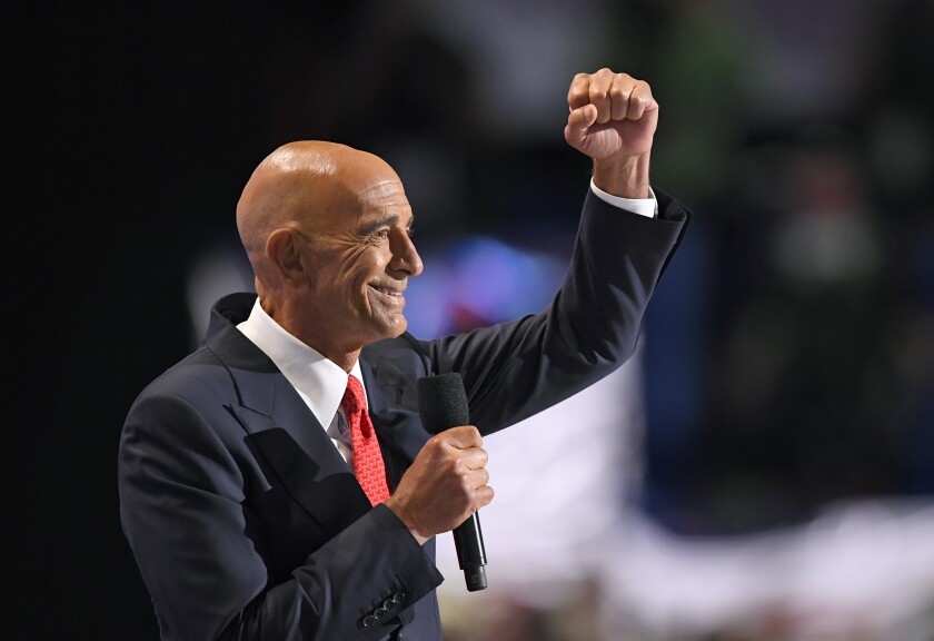 Thomas J. Barrack Jr. at the Republican National Convention in 2016.