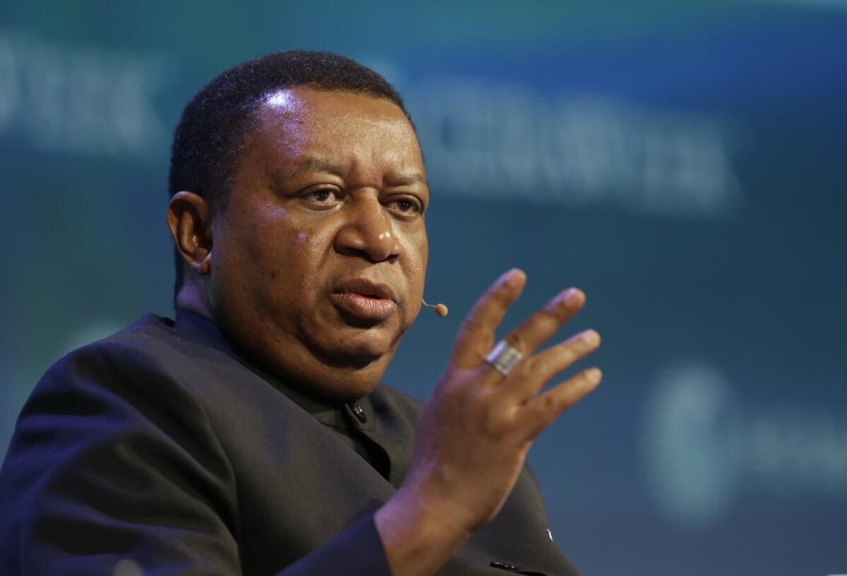 Mohammad Barkindo, secretary-general of OPEC