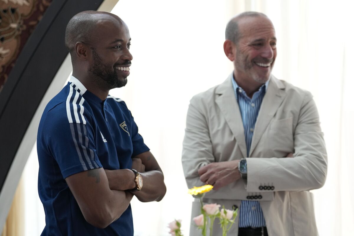 US national football player DaMarcus Beasley