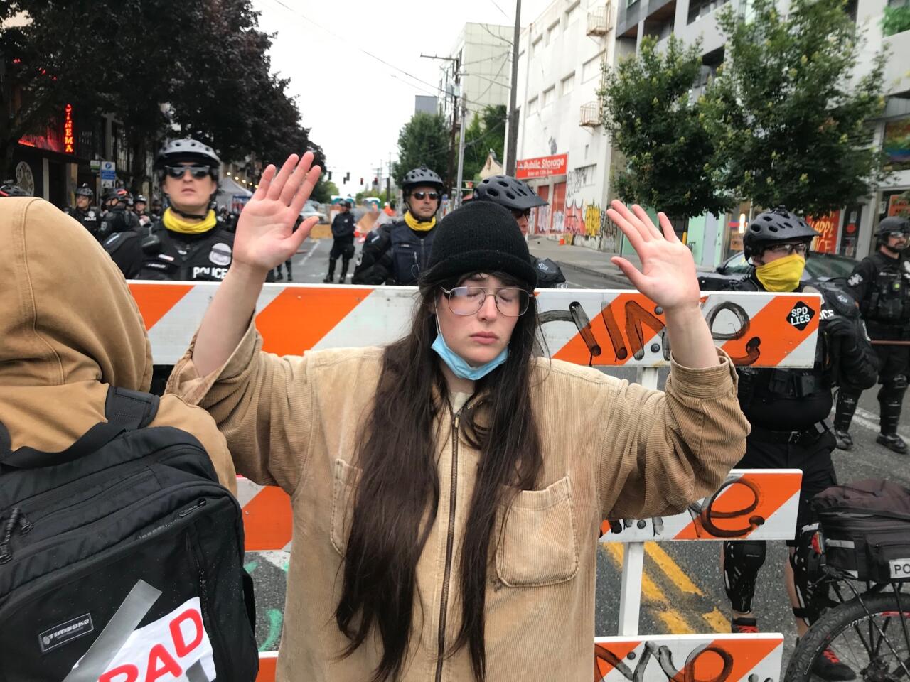 Police clear out Seattle’s protest zone