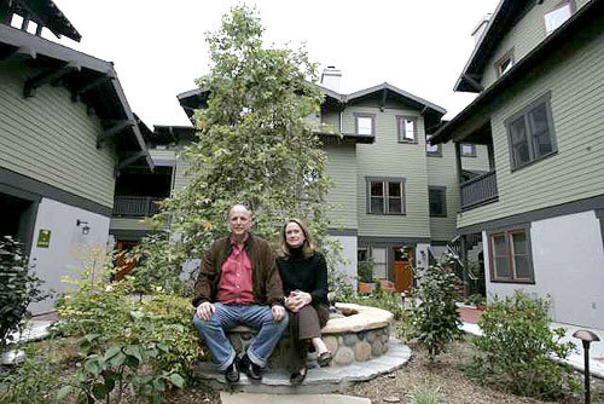 Stefanos Polyzoides and Elizabeth Moule designed multifamily units in South Pasadena.