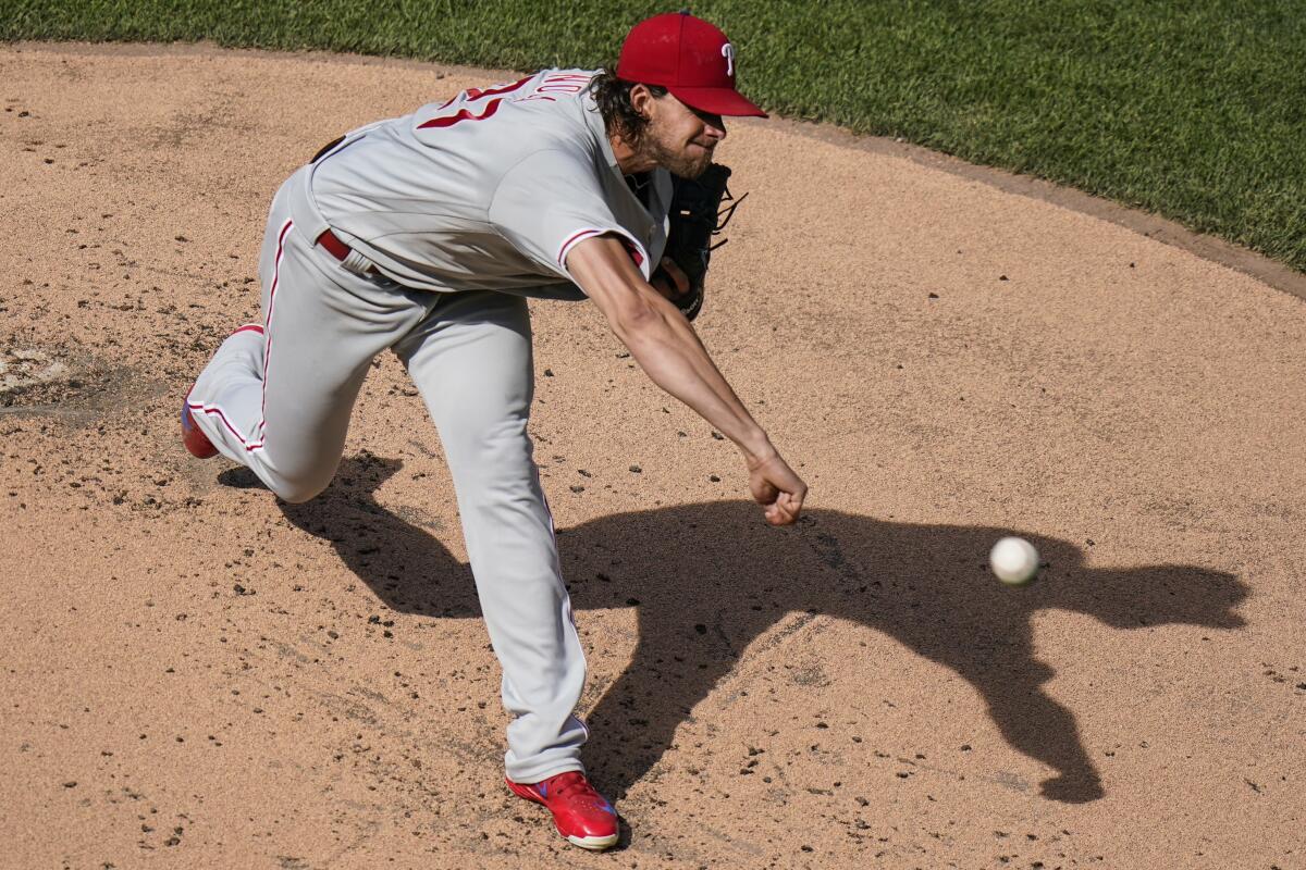 Aaron Nola continues to DOMINATE! 6 SHUTOUT innings in Game 2 of