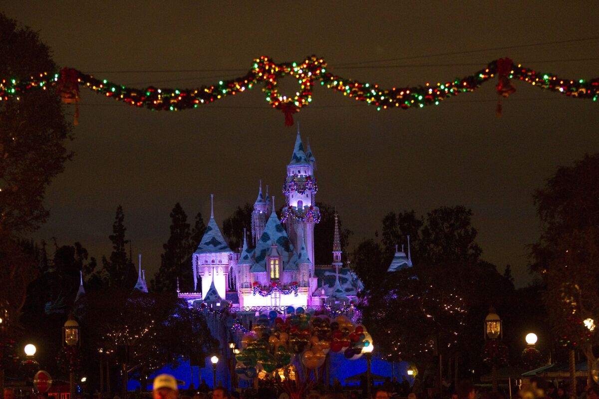 Disneyland before Christmas: Happiest place on Earth, sorry about the measles outbreak.