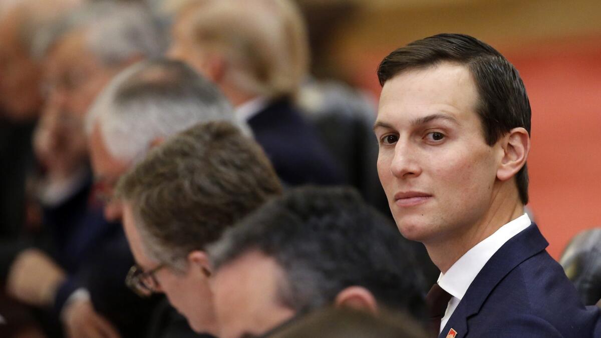 During the presidential campaign, Jared Kushner, above, and his father had talked with Sheikh Hamad bin Jassim bin Jabr Al Thani, who’d previously served as Qatar’s prime minister, about investing in the tower. Those talks stalled.