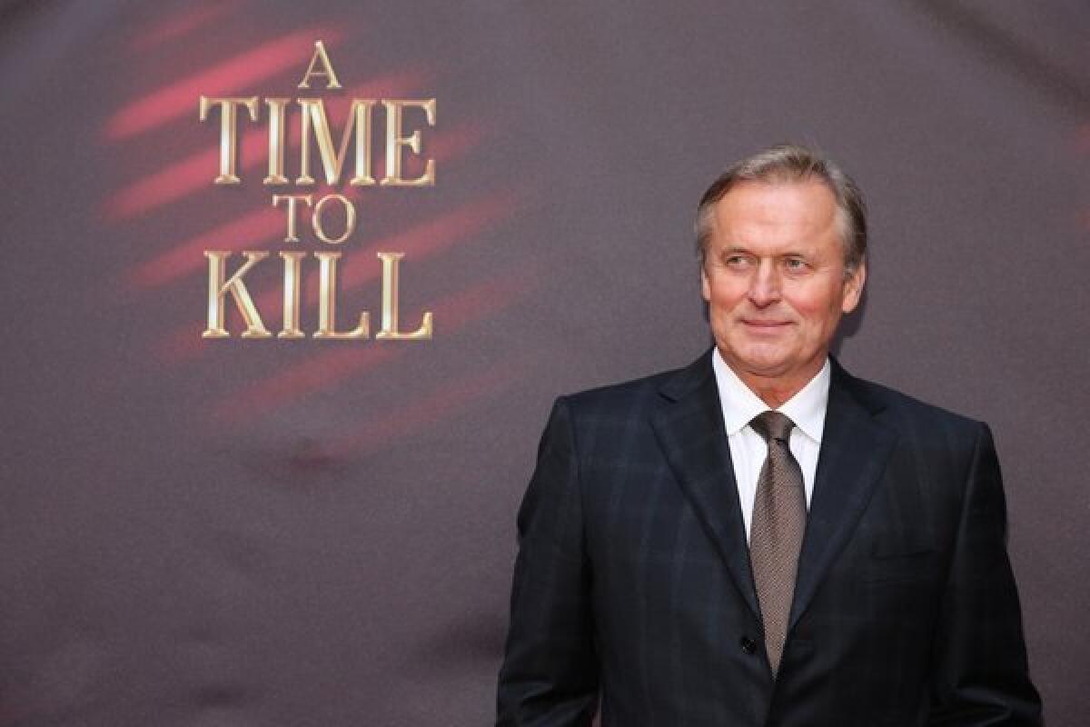 Author John Grisham attends the Broadway opening night of "A Time to Kill" at the Golden Theatre in New York.
