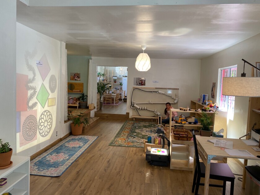 Inside the Canyon Nest, the second free early childhood education center the Pedagogical Institute of Los Angeles has opened in Tijuana.