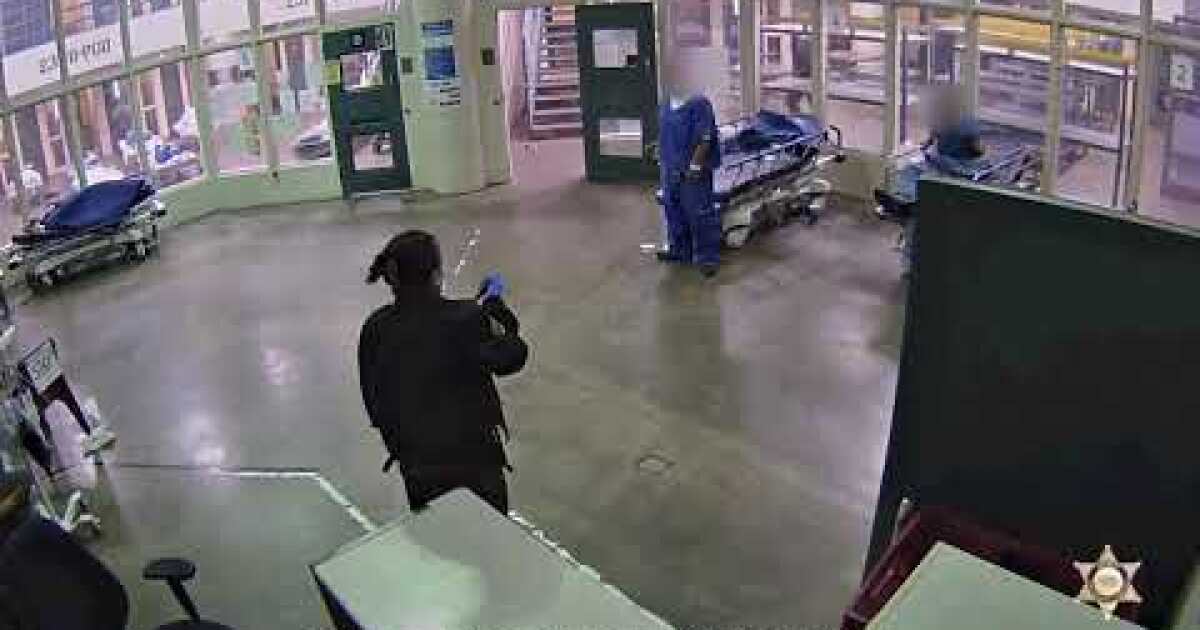 Video Los Angeles County Sheriff's Department releases video of attack