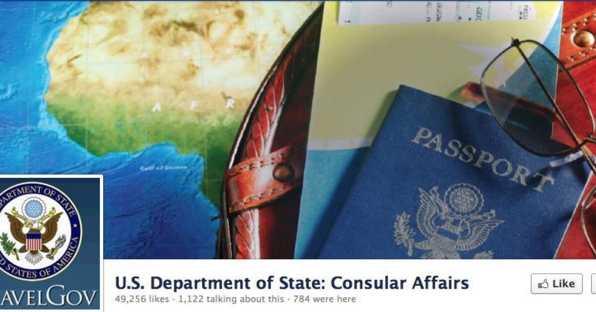 Consular Affairs To Attend Gay Travel Association Convention Los Angeles Times 9184