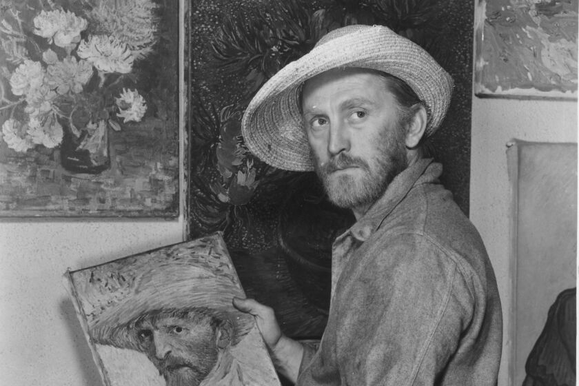 Kirk Douglas as Vincent van Gogh in "Lust for Life." 1955Photo/Art by:Unknown Photographer