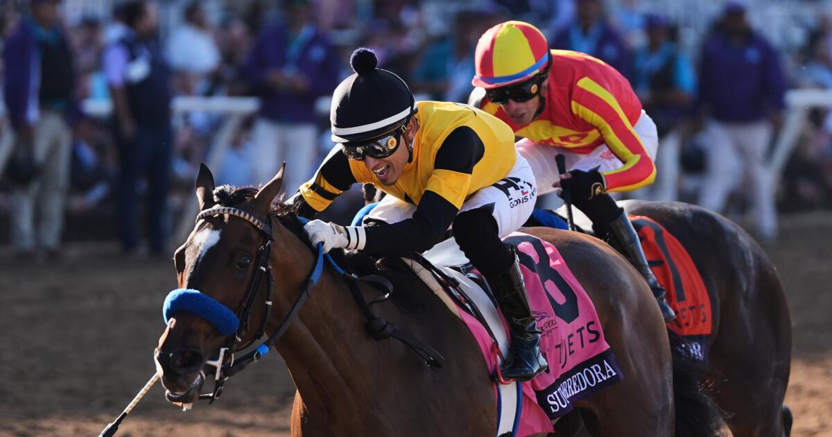 Super Corredora Upsets to Win $2M Breeders' Cup Juvenile Fillies at Del Mar