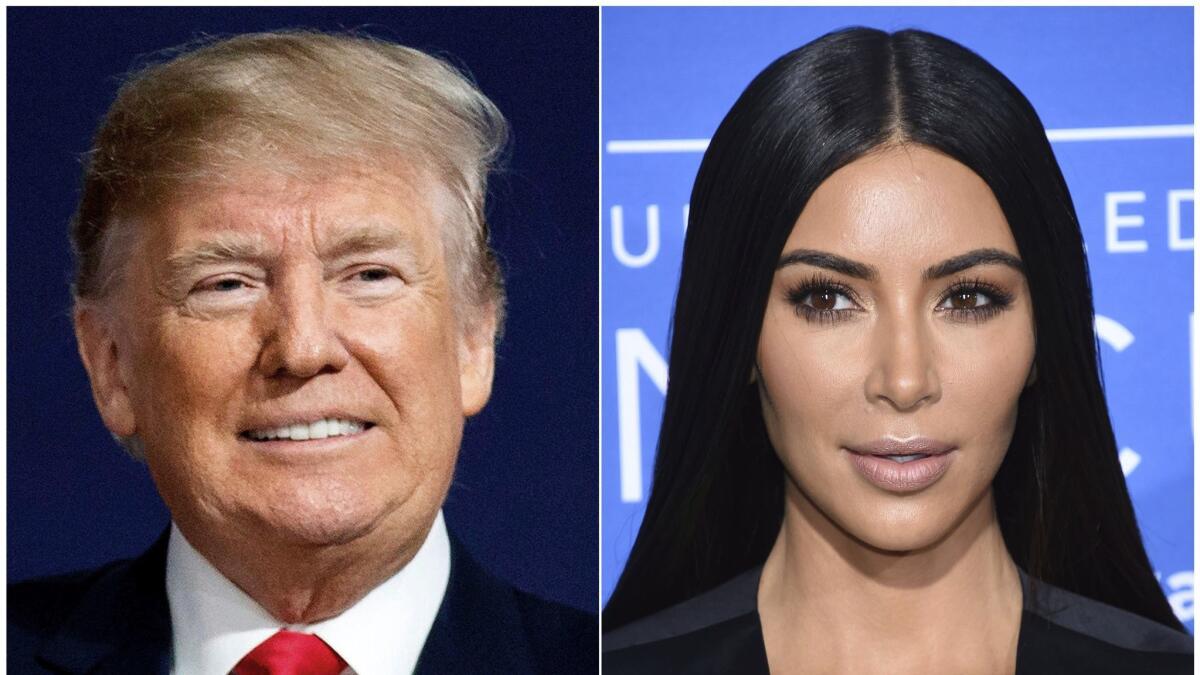 President Trump and Kim Kardashian West met at the White House recently to discuss prison reform and Alice Marie Johnson, a nonviolent drug offender who spent 21 years behind bars in Alabama. She was sentenced to life in prison, but Trump granted her clemency last week.
