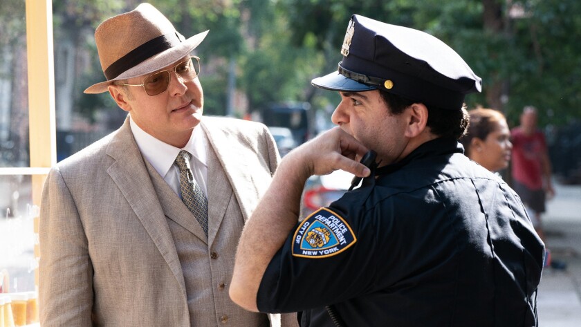 James Spader, left, stars in the conclusion of a two-part story arc on NBC's "The Blacklist."