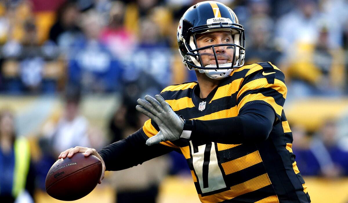Steelers quarterback Ben Roethlisberger passed for the fourth-most yards (552) in a game in a 51-34 victory over the Colts on Sunday.