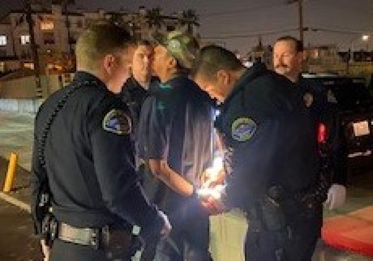 Huntington Beach police arrest man who allegedly set trash bin fires
