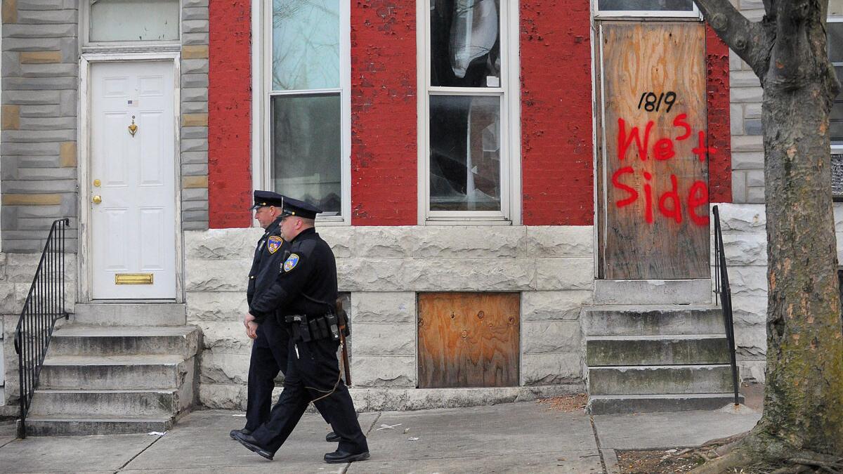 The Wire' in real life: the Baltimore neighborhood Freddie Gray called home  - Los Angeles Times