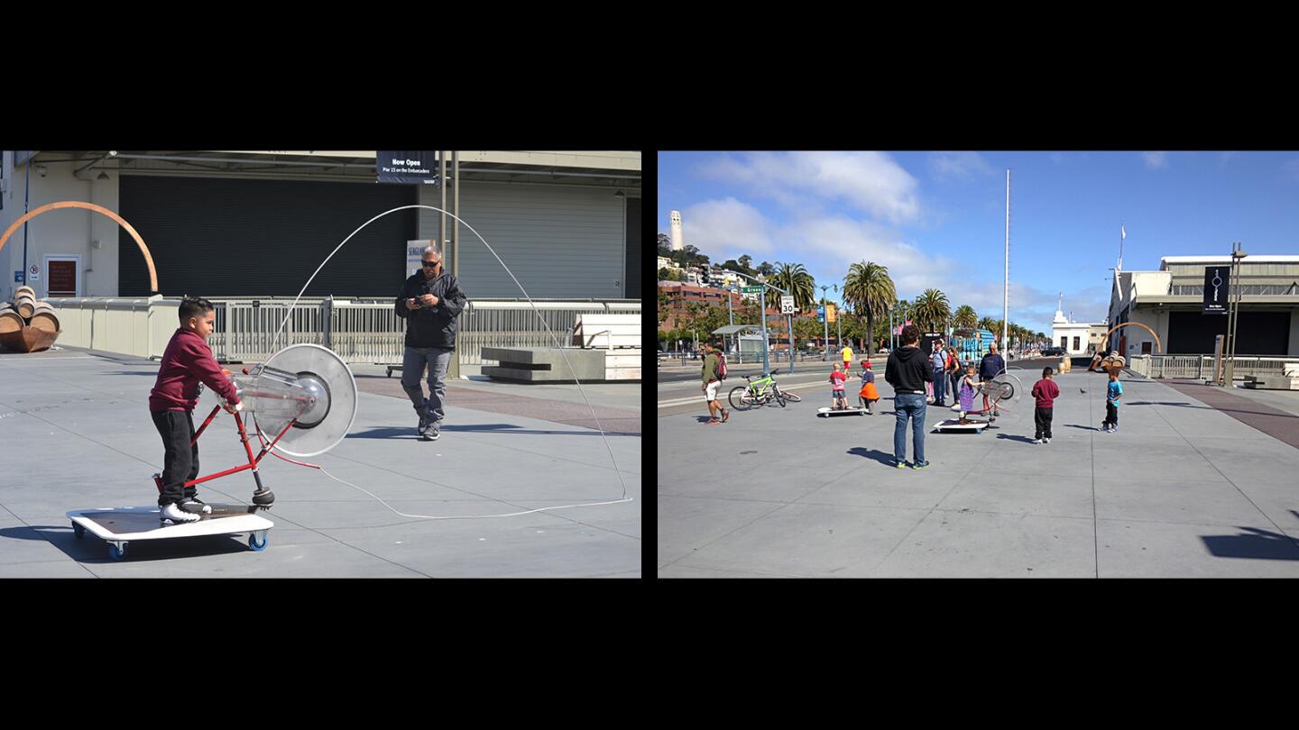 Outside San Francisco's Exploratorium, Pier 15 | Winner: Glass