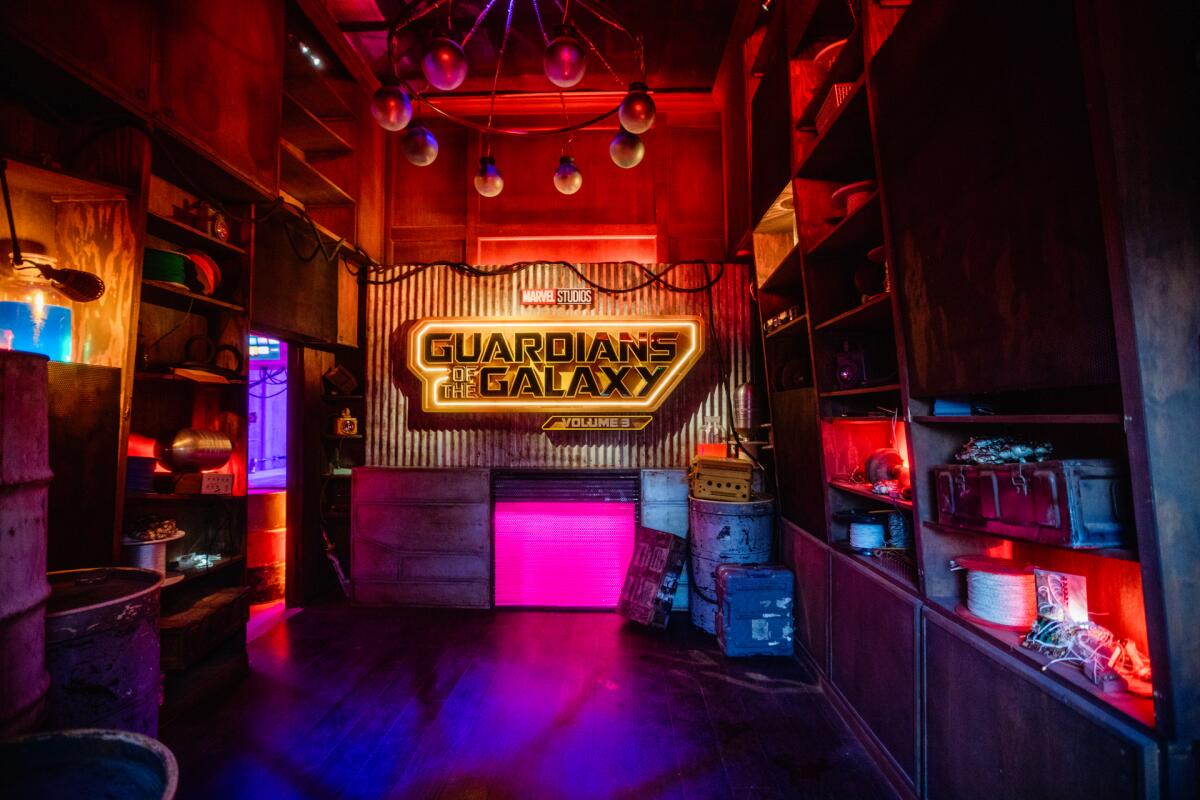 IHeartComix created this Guardians of the Galaxy Knowhere pop-up bar and screening in Los Angeles