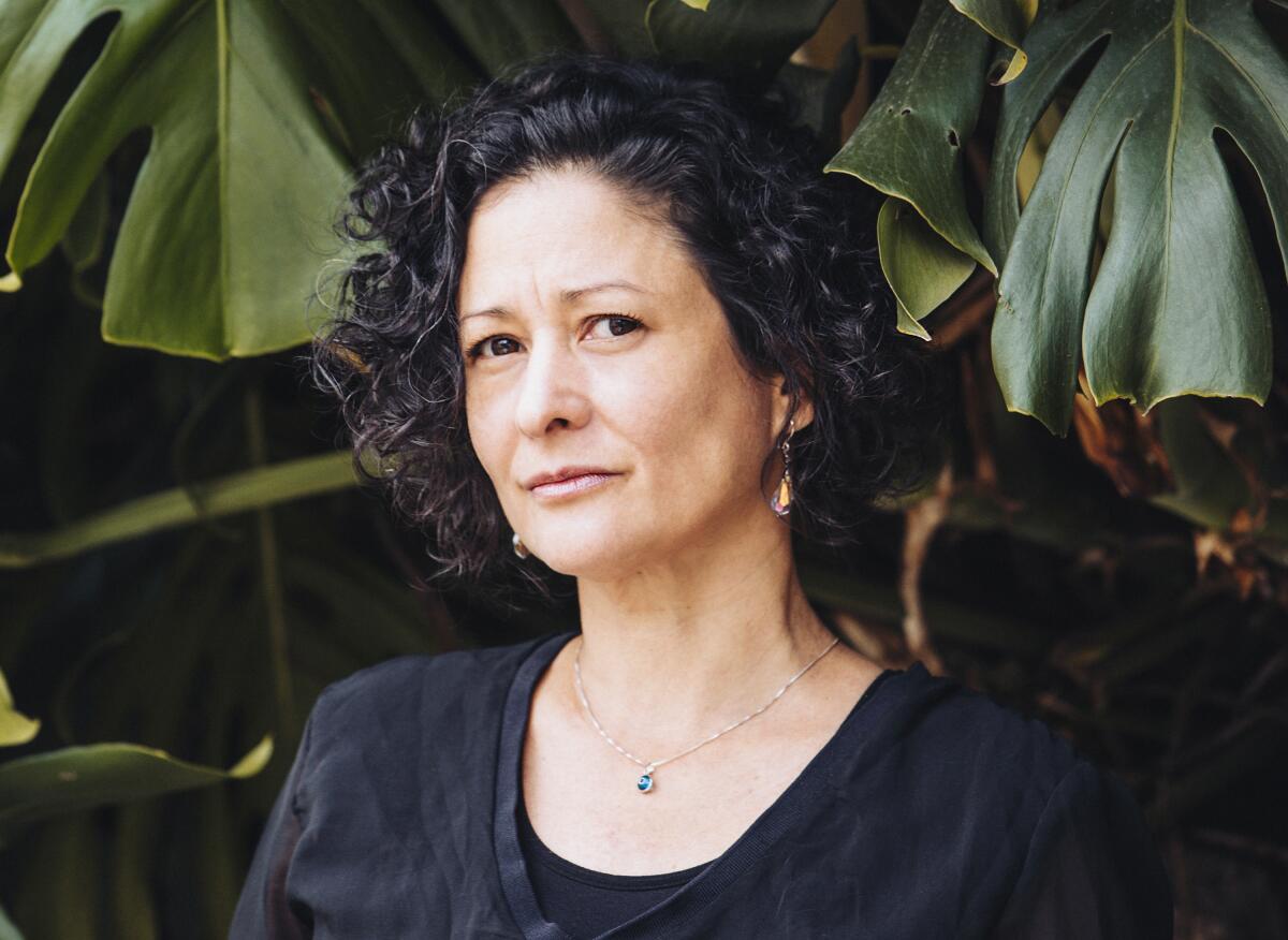  la escritora colombiana Pilar Quintana, ganadora del Premio Alfaguara de Novela 2021 por "Los abismos".