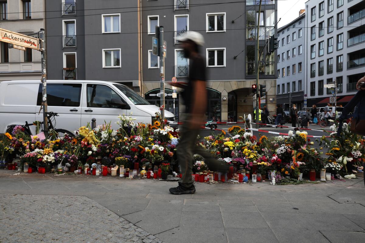 SUV accident in Berlin