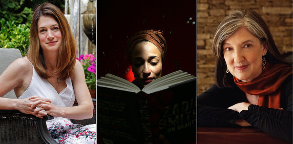 Gillian Flynn, Zadie Smith and Barbara Kingsolver are on the longlist for the Women's Prize for Fiction.